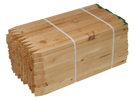 18in Wood Stake 50/Bundle - Forming Accessories